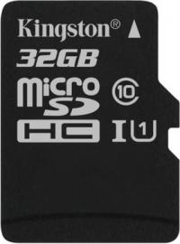   Kingston microSDHC 32GB UHS-I class 10   -  2