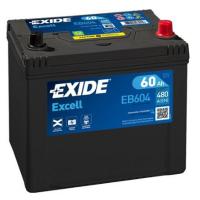  EXIDE EXCELL 12V 60Ah  390A .. 230173222 B0 EB604