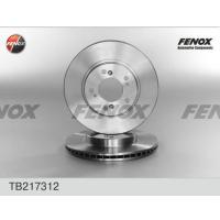 Диск тормозной передний FENOX TB217312