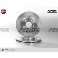 Диск тормозной передний FENOX TB219155