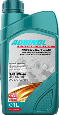 ADDINOL Super Light 0540 SAE 5W-40 1