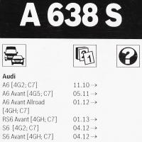    Bosch Aerotwin A638S 650/530  3397007638 -  3