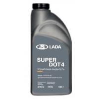 Жидкость тормозная LADA АвтоВаз супер Dot-4 0,5 л