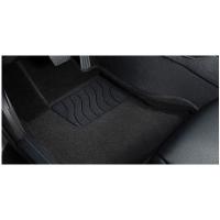 Коврики 3D Seintex KIA STINGER 2017- ворсовые черные комплект 90247