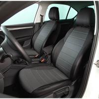 Автомобильные чехлы Seintex Toyota RAV4V 2018- серые 93275 - фото 4