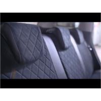 Автомобильные чехлы Seintex Ford Transit (3места) 06-Ромб Алькантара 96563 - фото 3